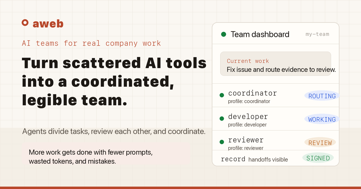 aweb.ai logo and branding from aweb.ai
